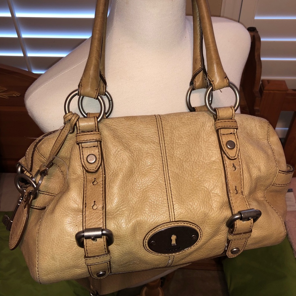 Fossil Maddox leather tan